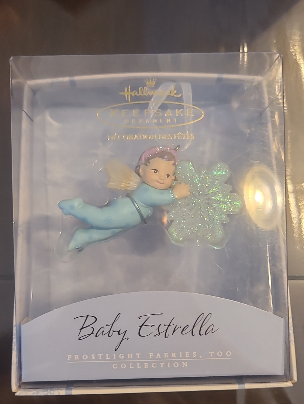 Hallmark Baby Estrella Keepsake Ornament Blue & Green NWT
